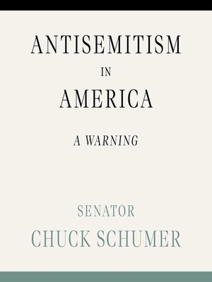 cover image of Antisemitism in America